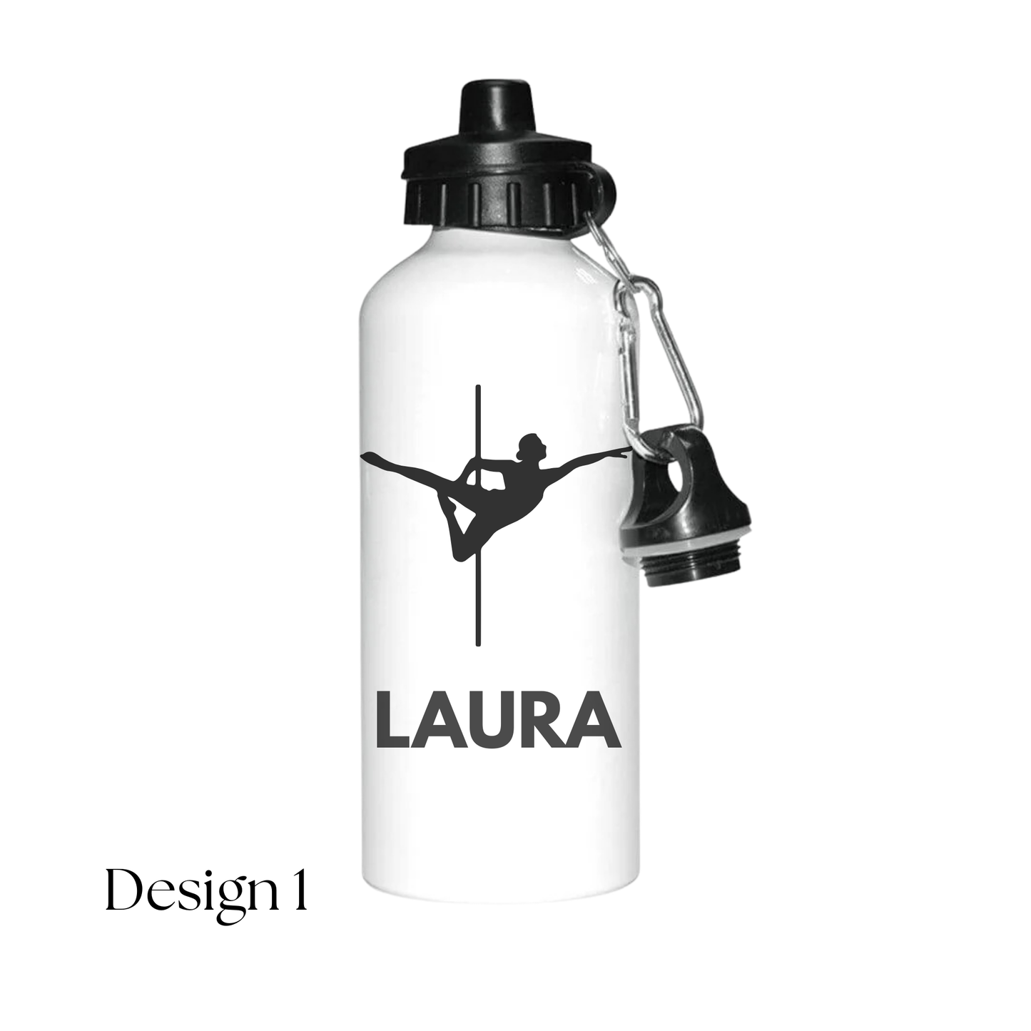 Custom Pole Fitness Water Bottle 600ml
